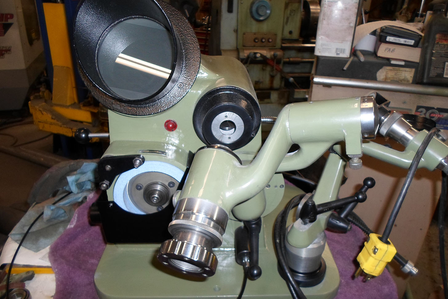 OPTIMA Universal Optical Drill Grinding Machine with built-in point splitting and web thinning